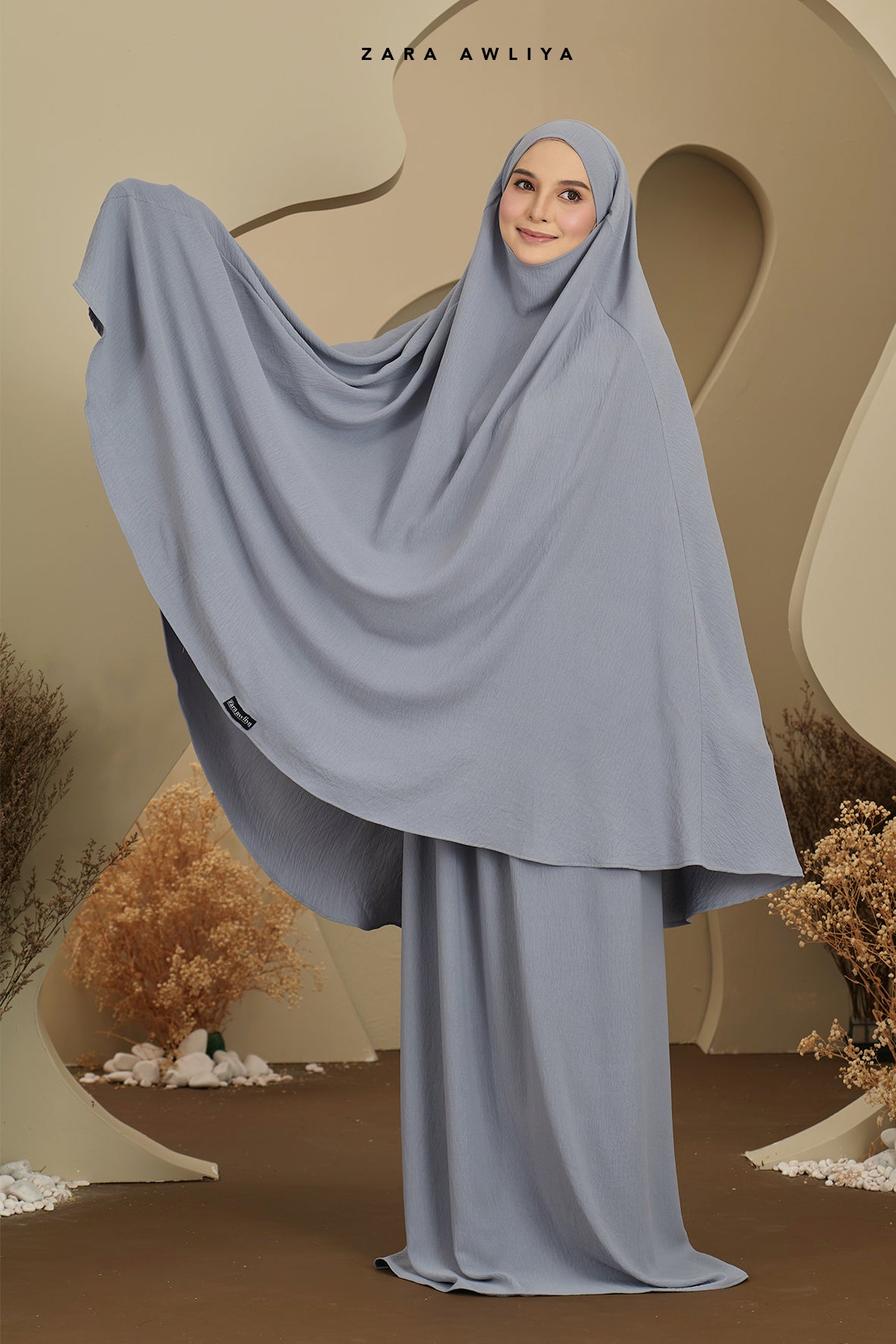 Telekung Khimar Trisya