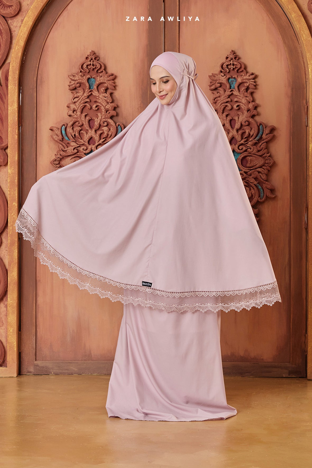 [New Arrival] Telekung Lace Arabelle