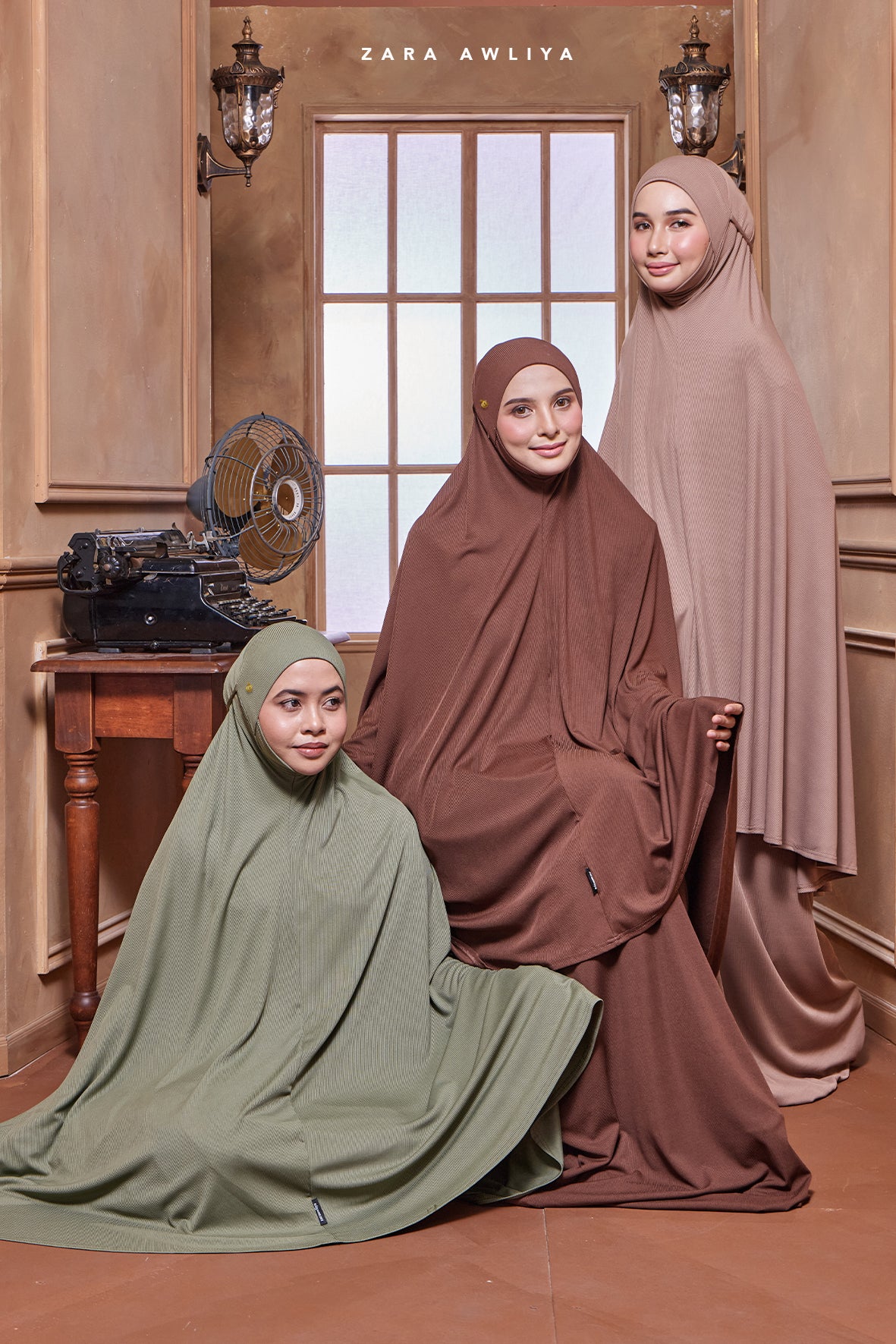 Telekung Ironless Ixara