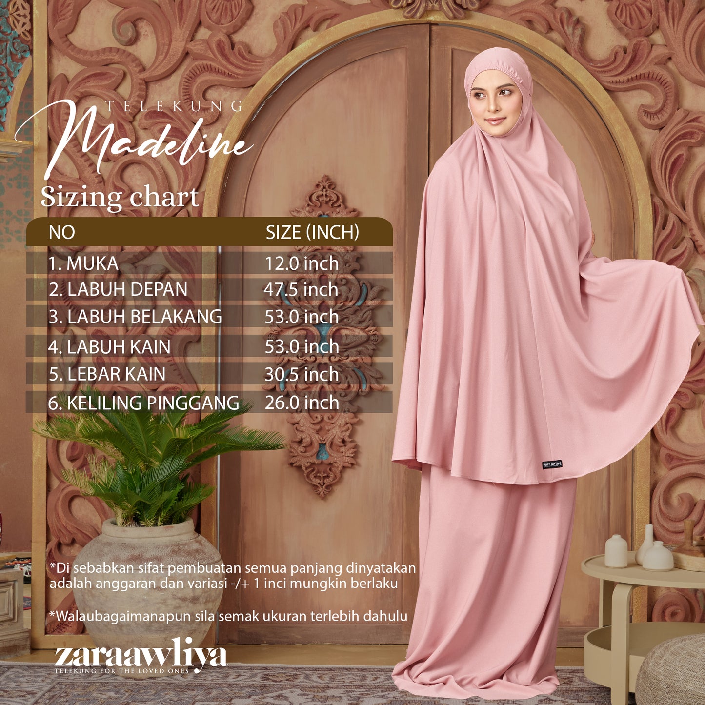 Telekung Madeline