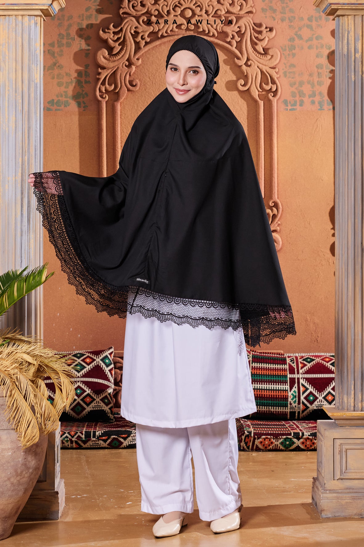 Telekung Mini Arabelle (Top Only)