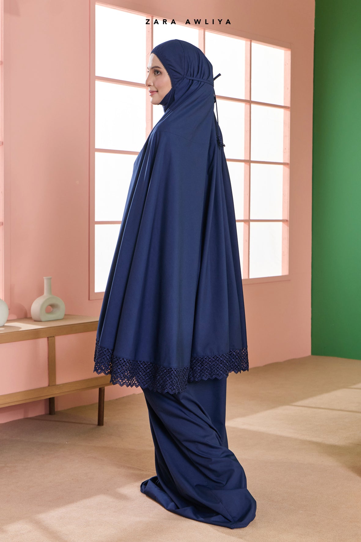 Telekung Olivia (Free Box & Bag Telekung + Tote Bag)