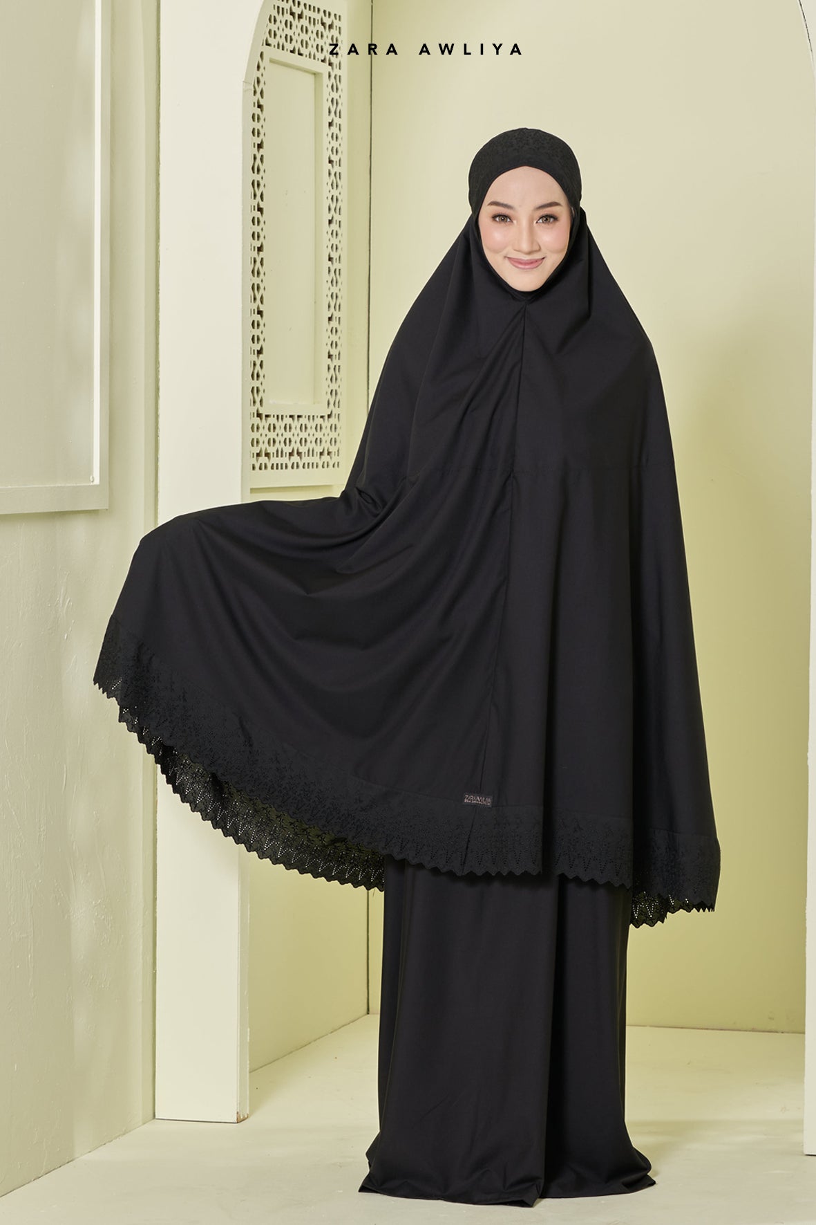 Telekung Safiyyah Classic Lace