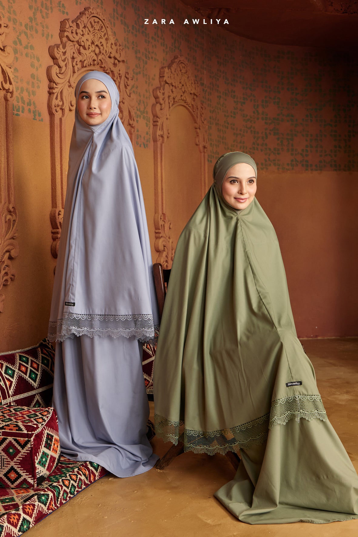 Telekung Lace Arabelle