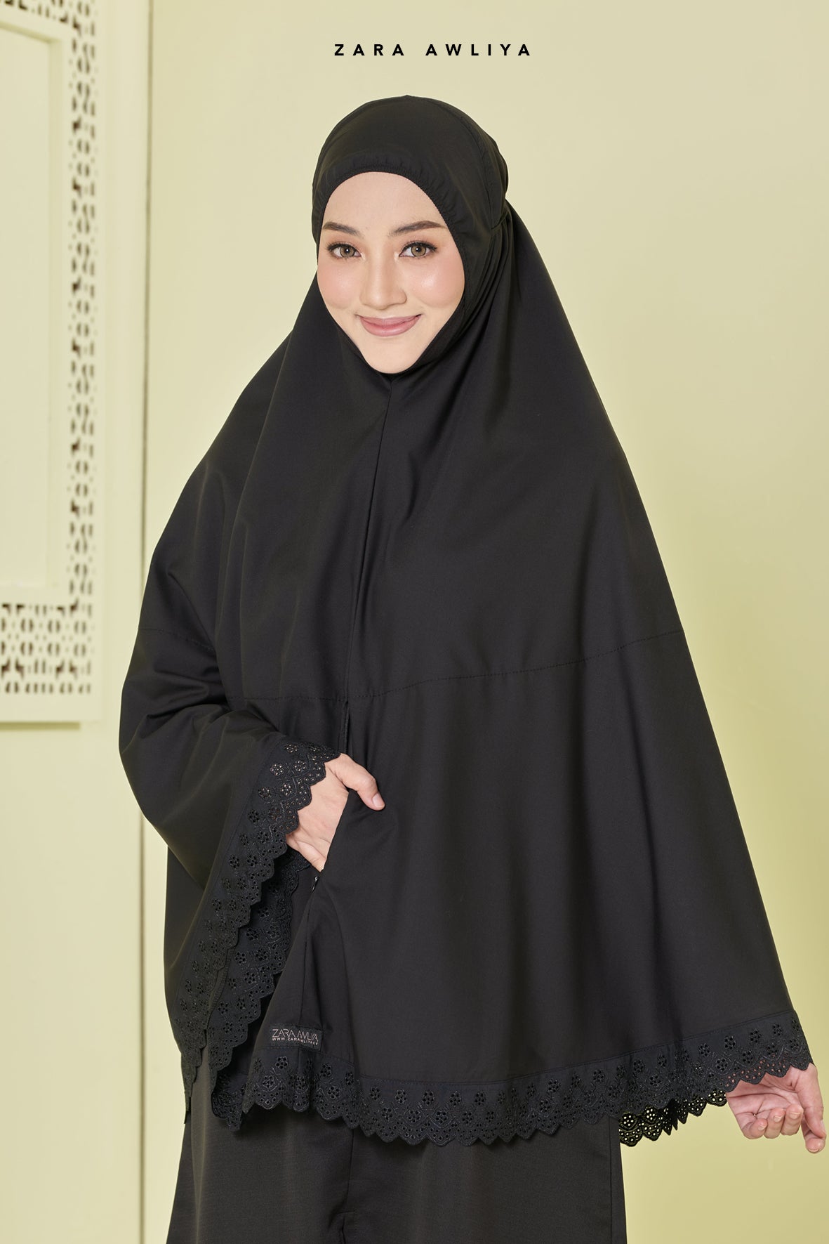 Telekung Mini Medina Plain (Top Only)