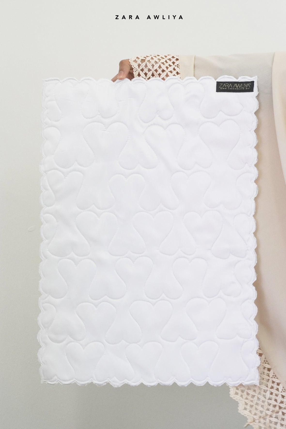 Sejadah Mini Muka Satin