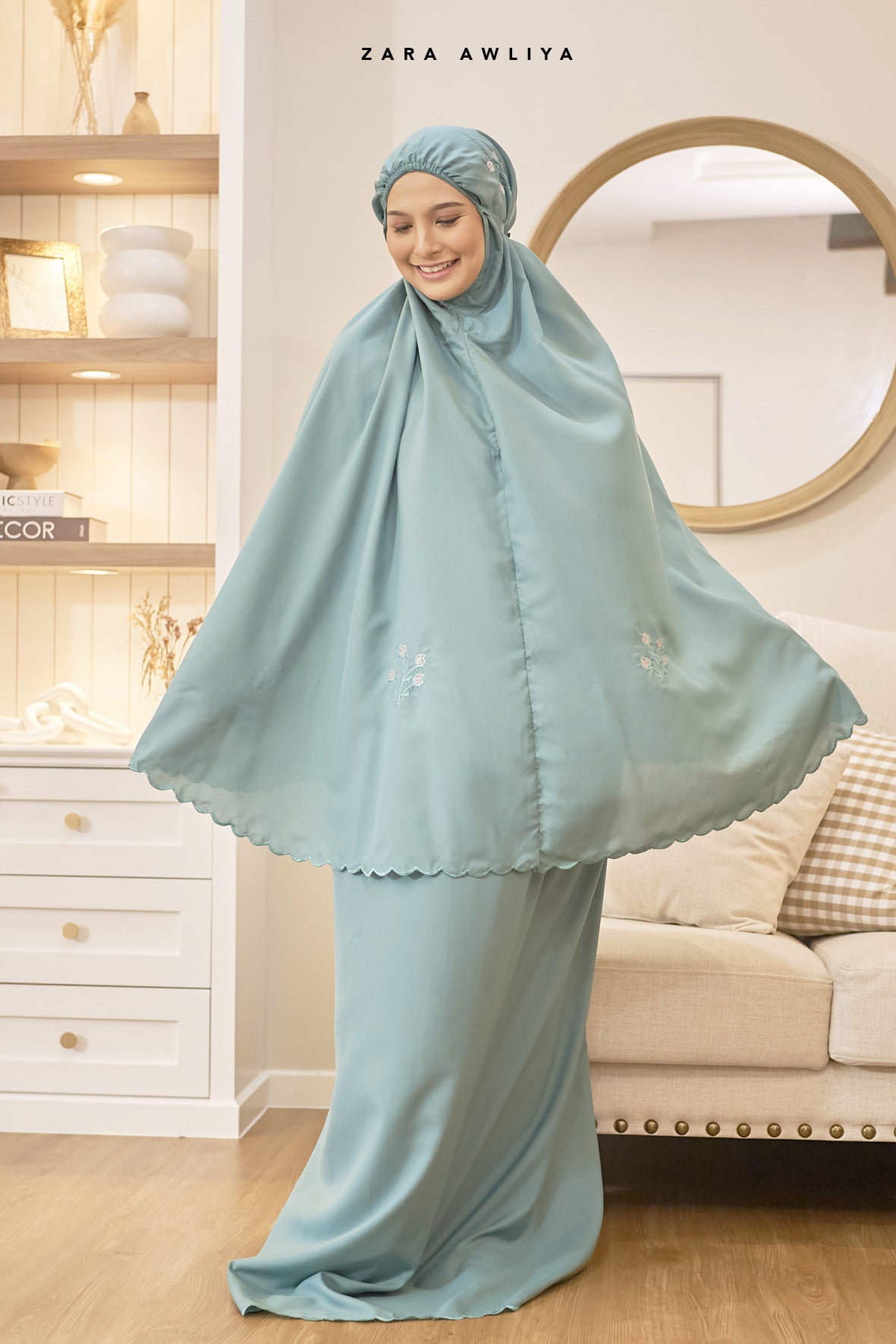 Telekung Travel Clara