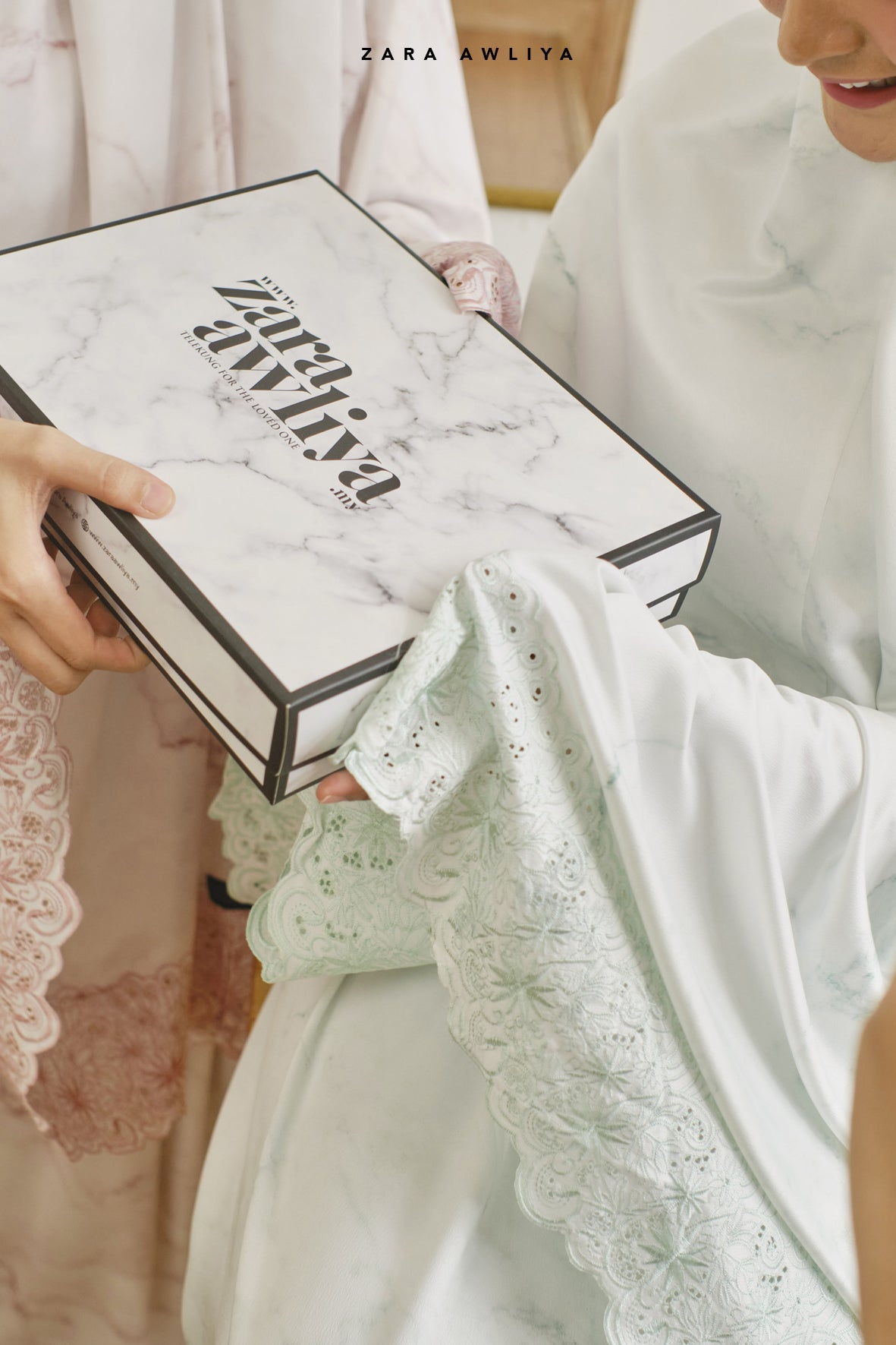 Telekung Mikaylaa Chloe Luxe
