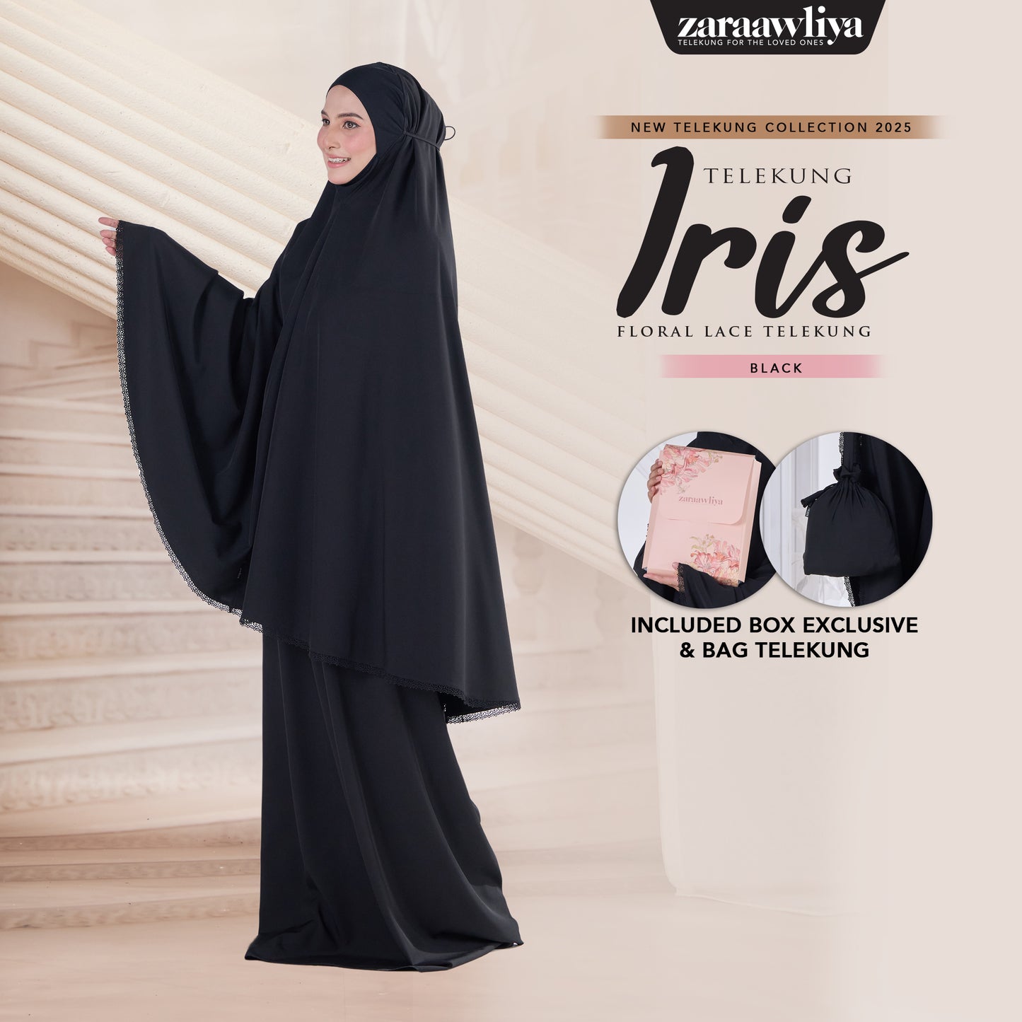 Telekung Iris