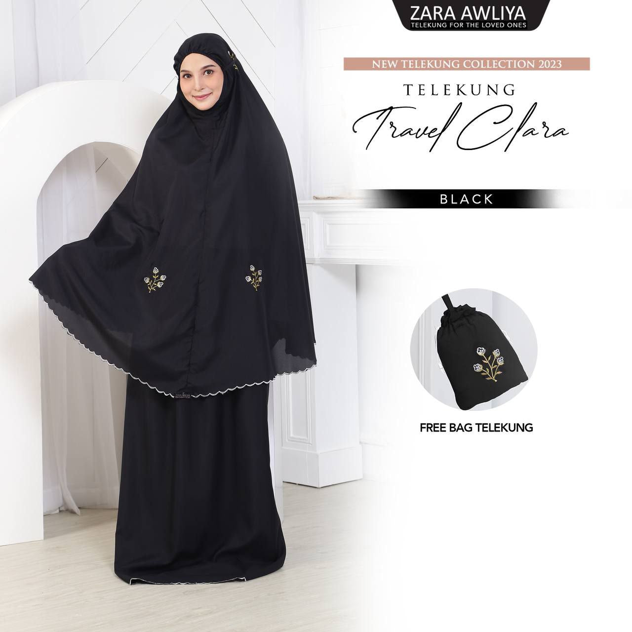 [AS IS SALE] Telekung Travel Clara