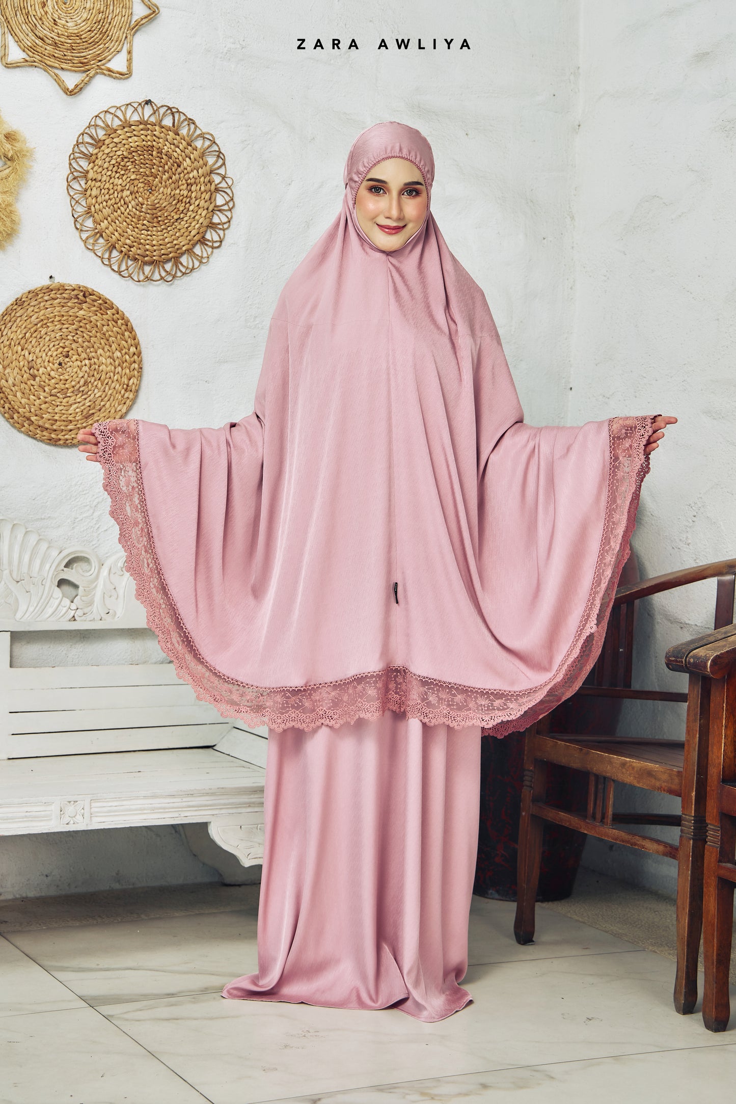 [Launching 3 Sept] Telekung Luniara (Free Box & Bag Telekung)
