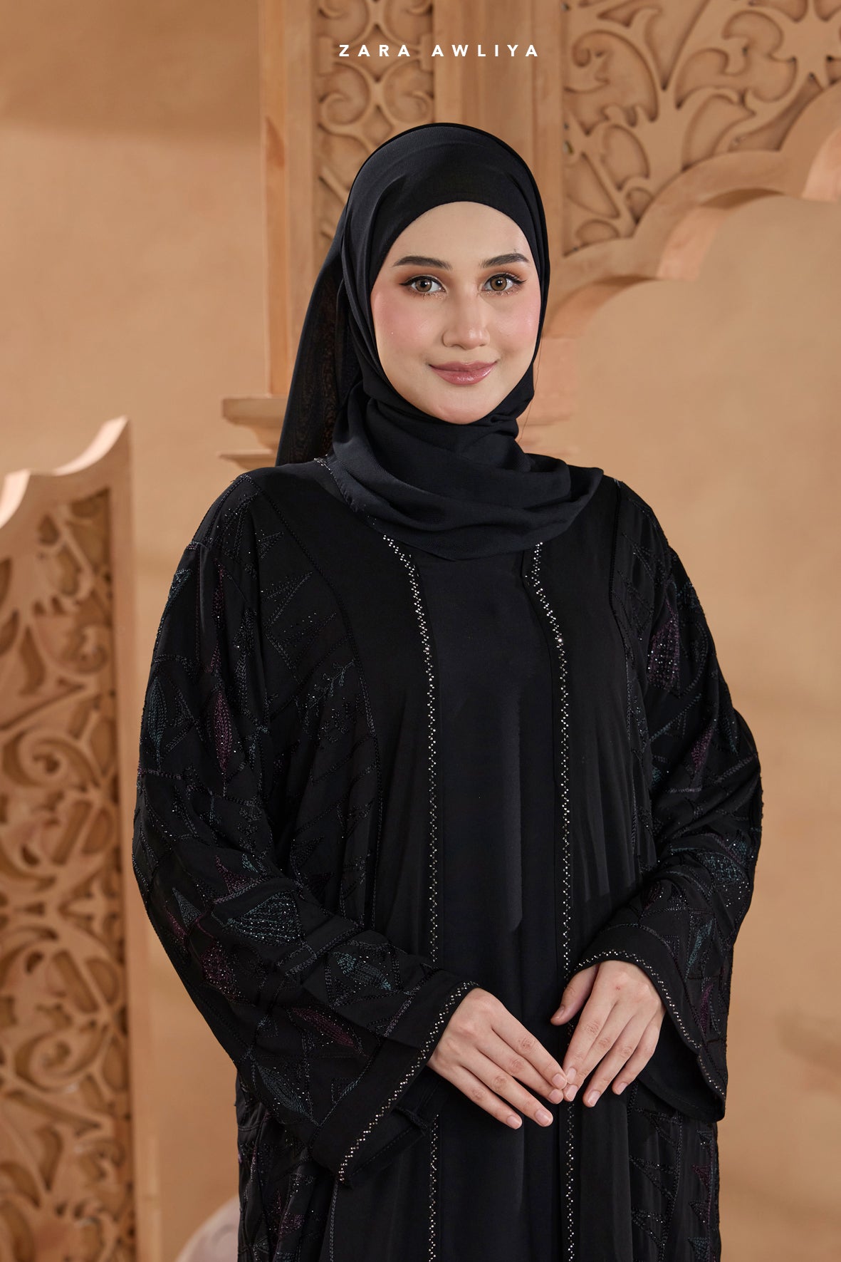 Luxury Dubai Abaya Erica (Comes with Shawl)