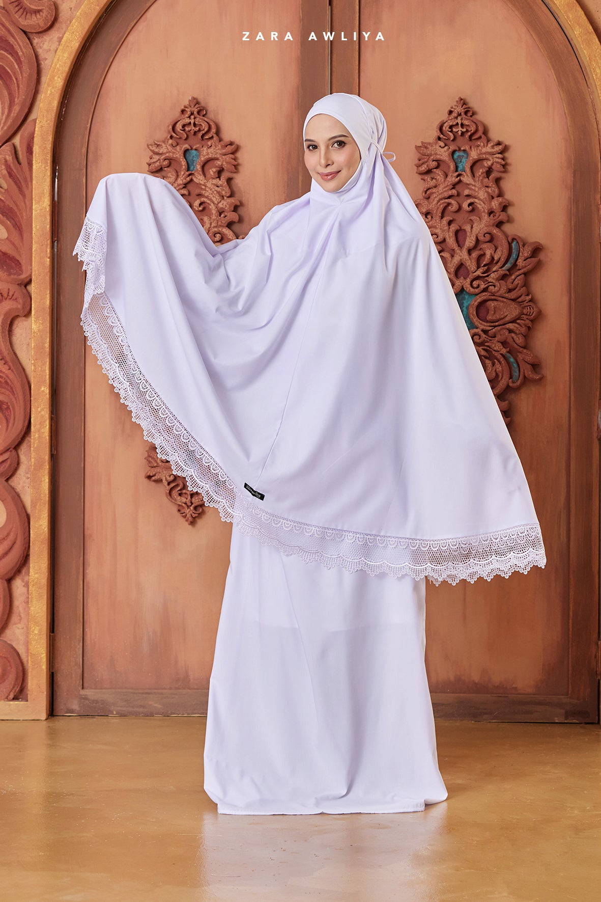 Telekung Lace Arabelle