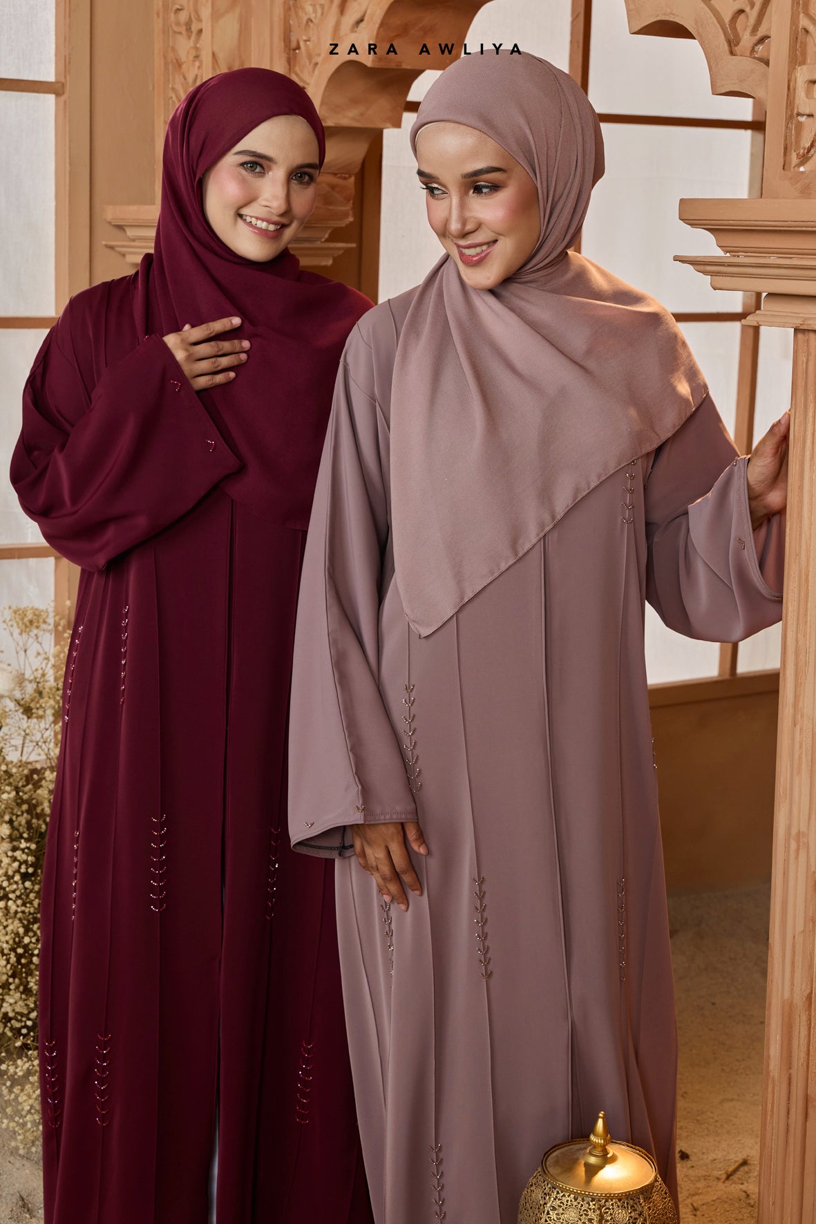 Luxury Dubai Abaya Carissa (Comes with Shawl)