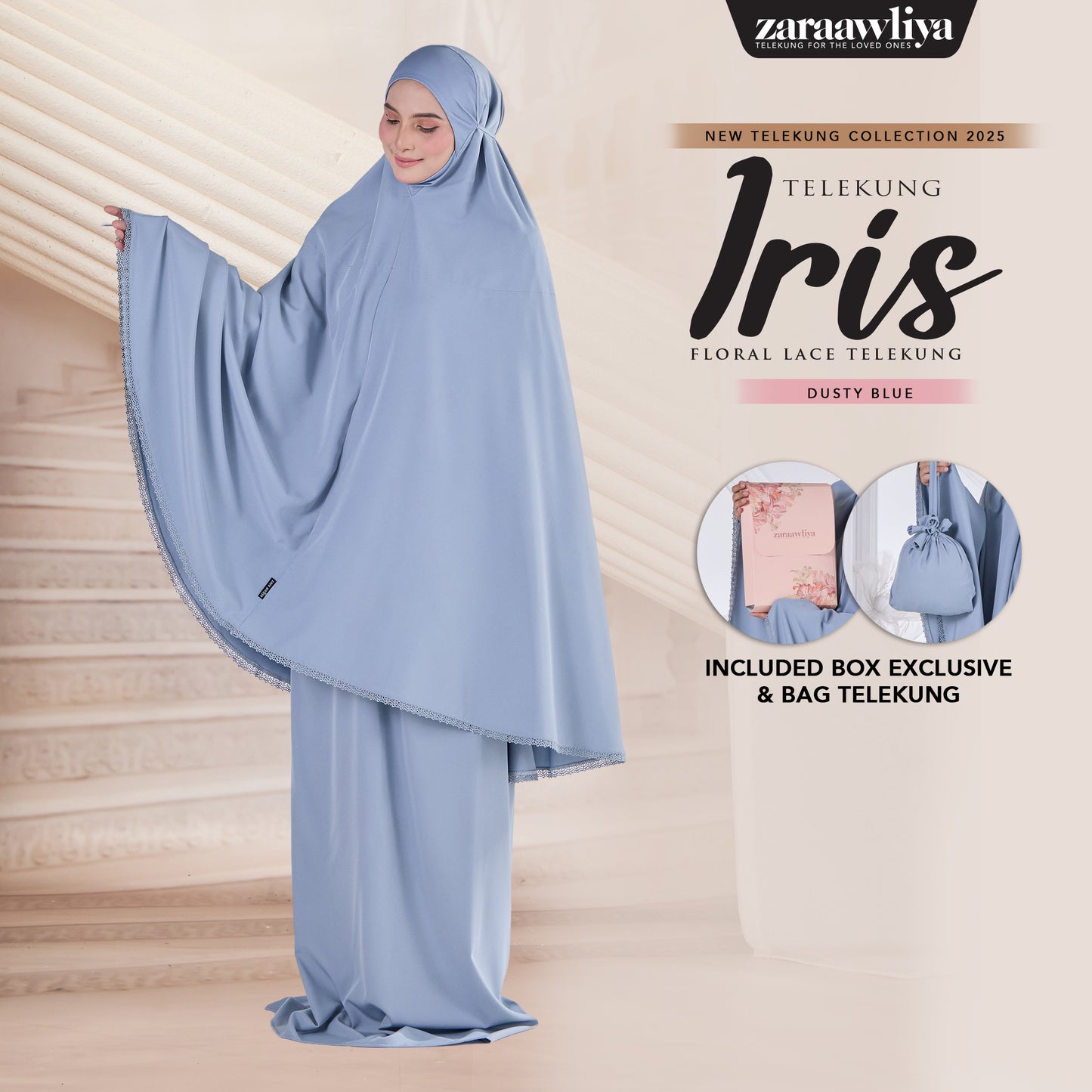 Telekung Iris