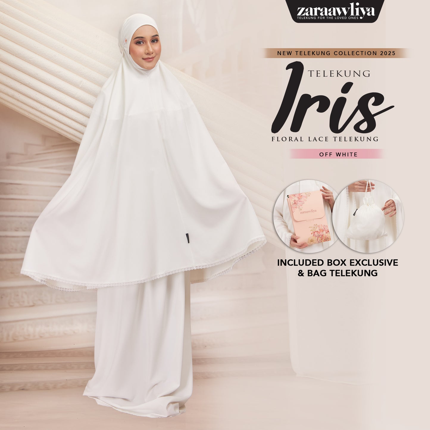 Telekung Iris
