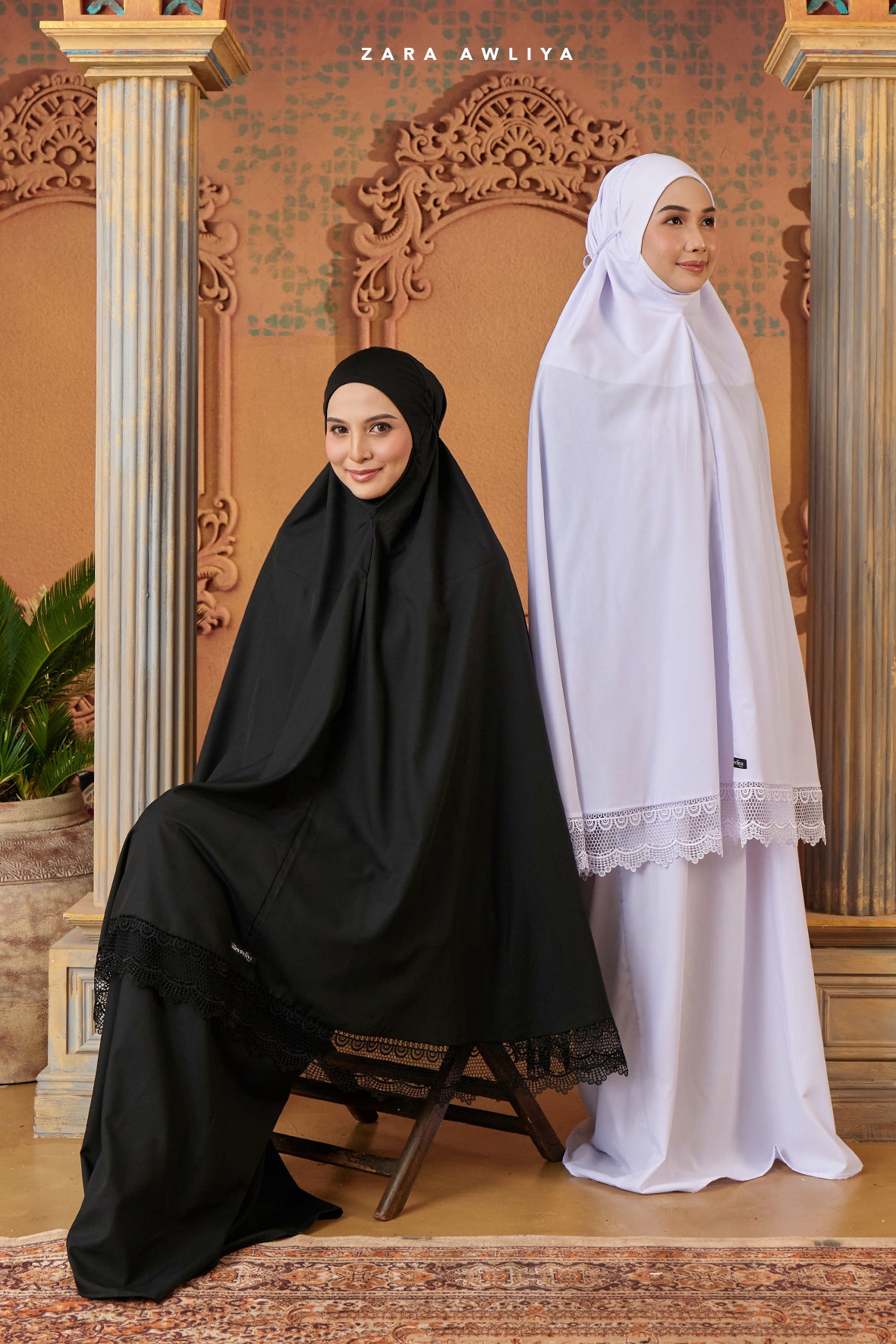 Telekung Lace Arabelle