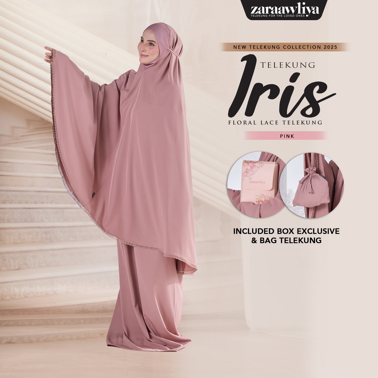 Telekung Iris