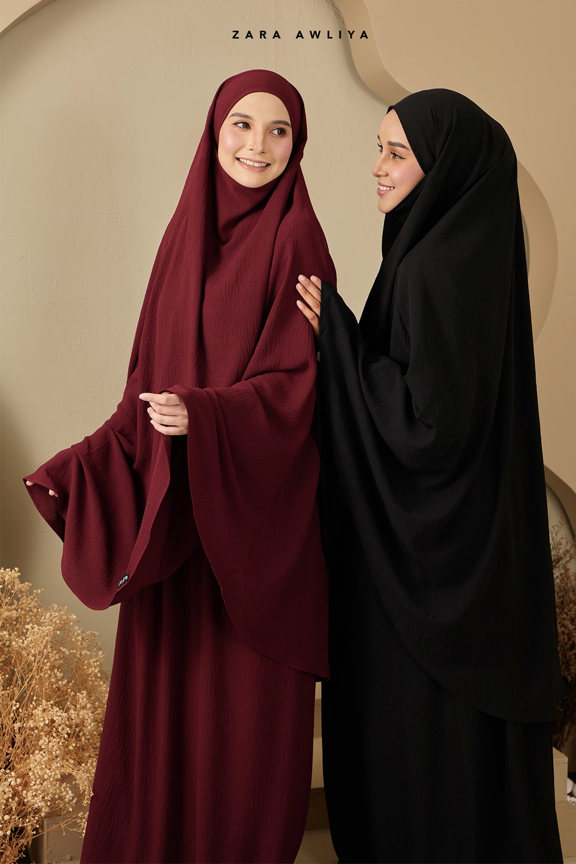 Telekung Khimar Trisya