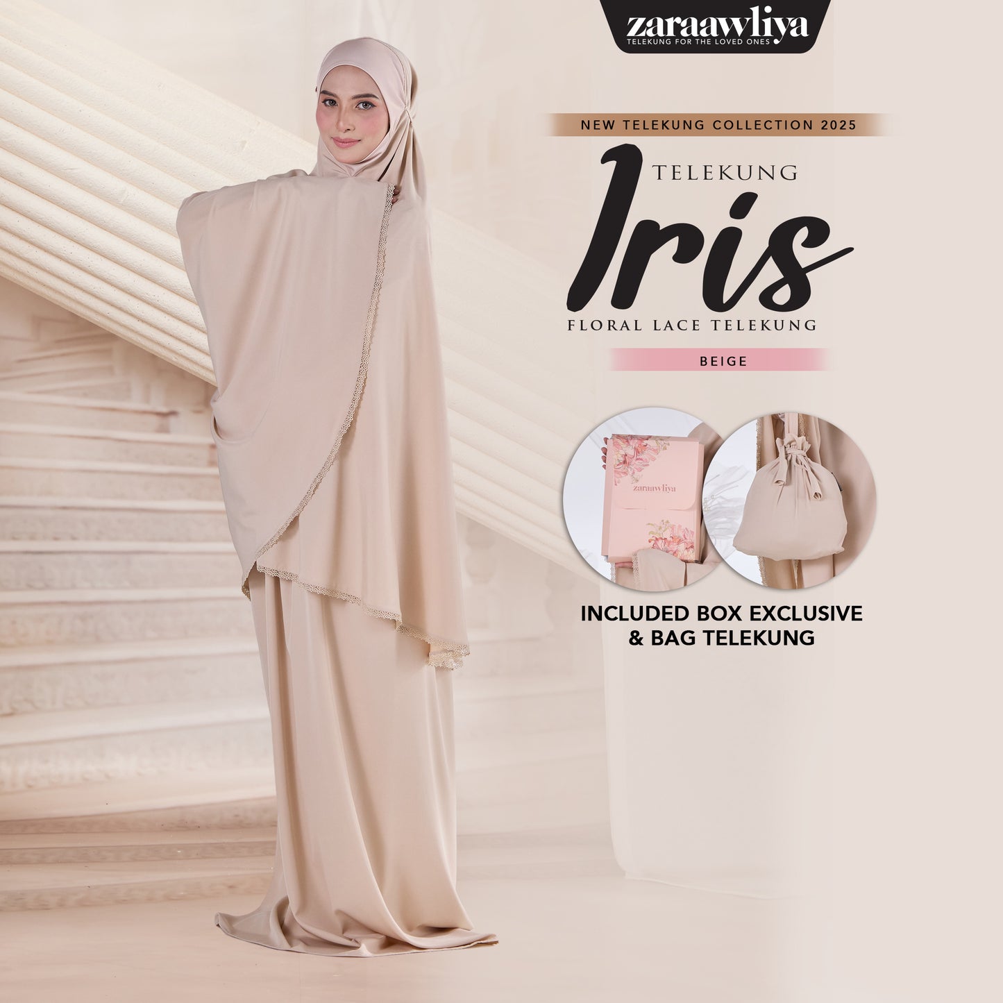 Telekung Iris