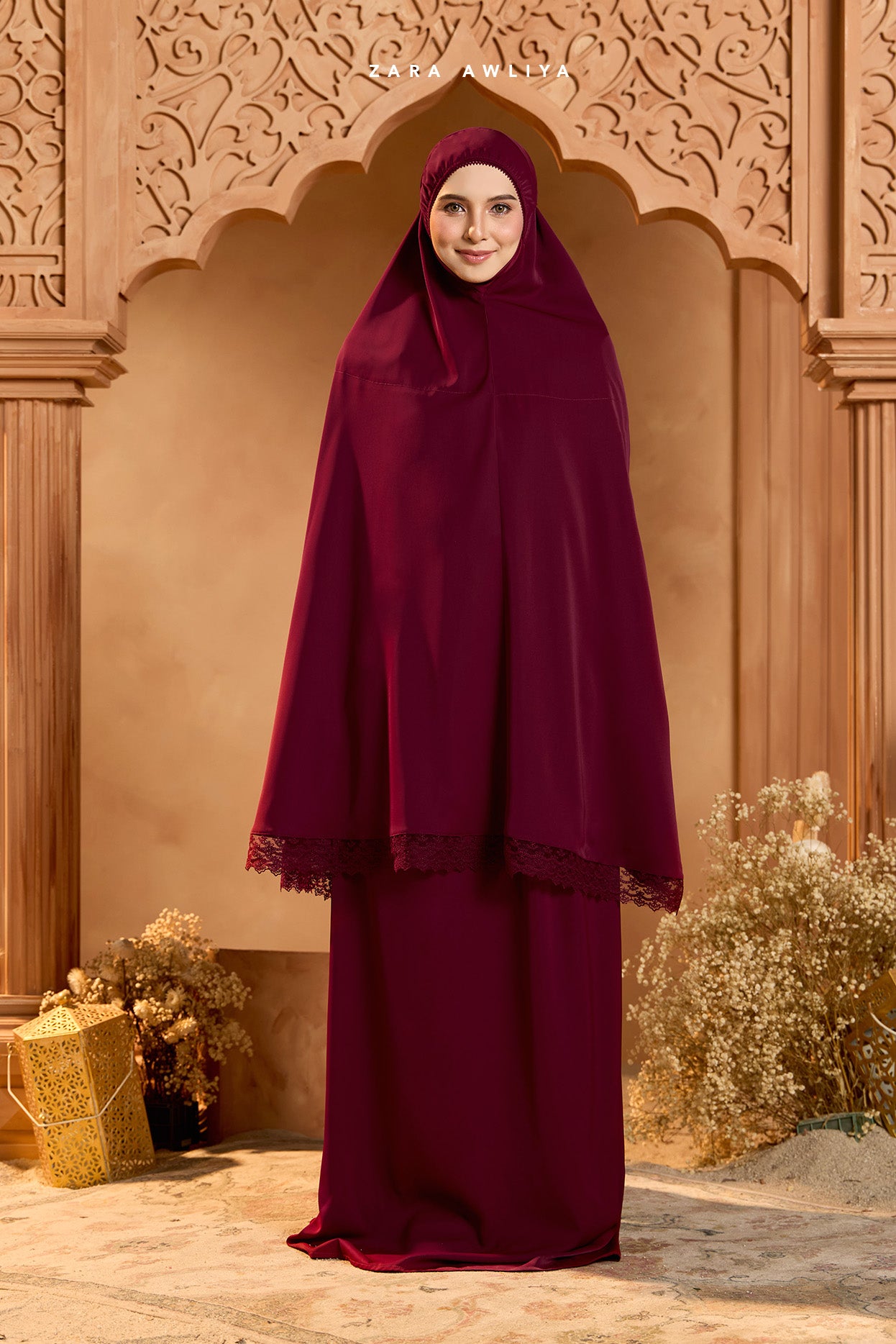 [New In] Telekung Deluna (Free Box & Bag Telekung)