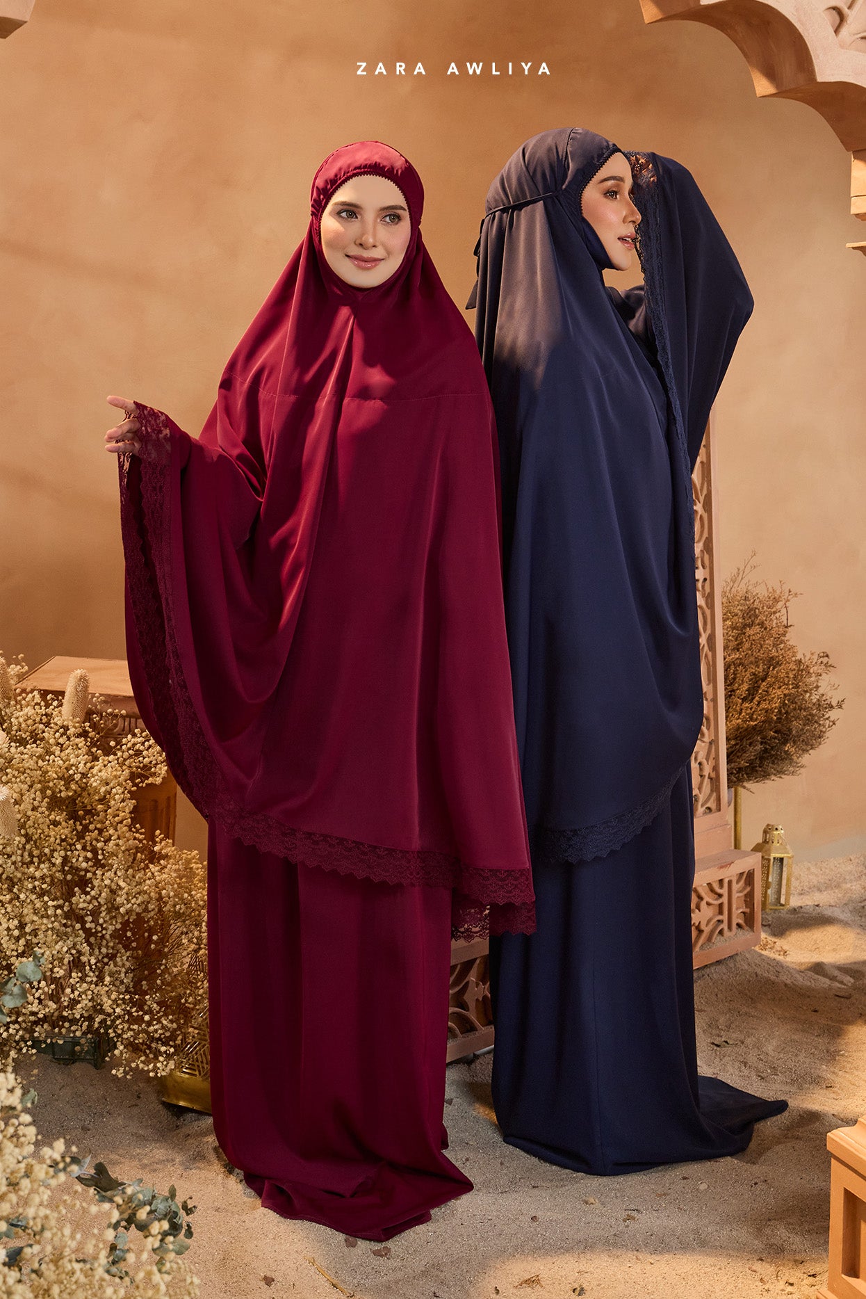 [New In] Telekung Deluna (Free Box & Bag Telekung)