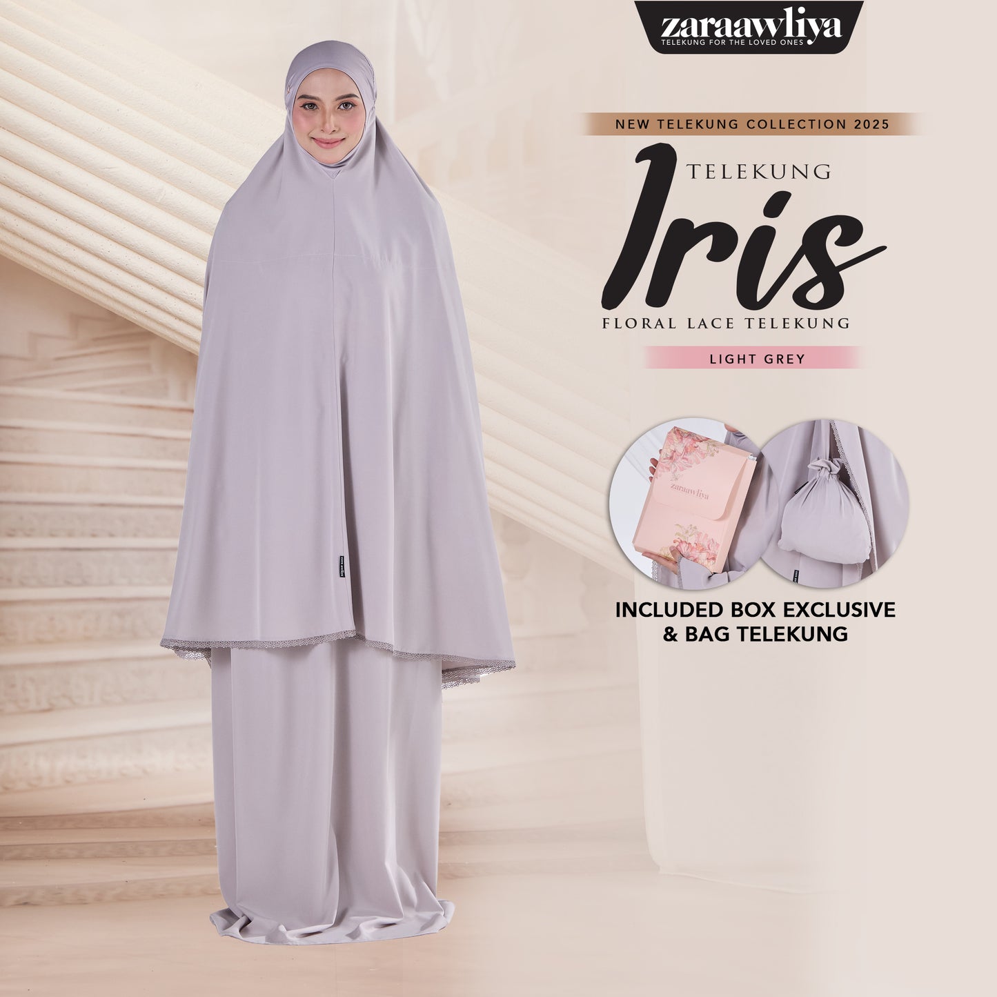 Telekung Iris