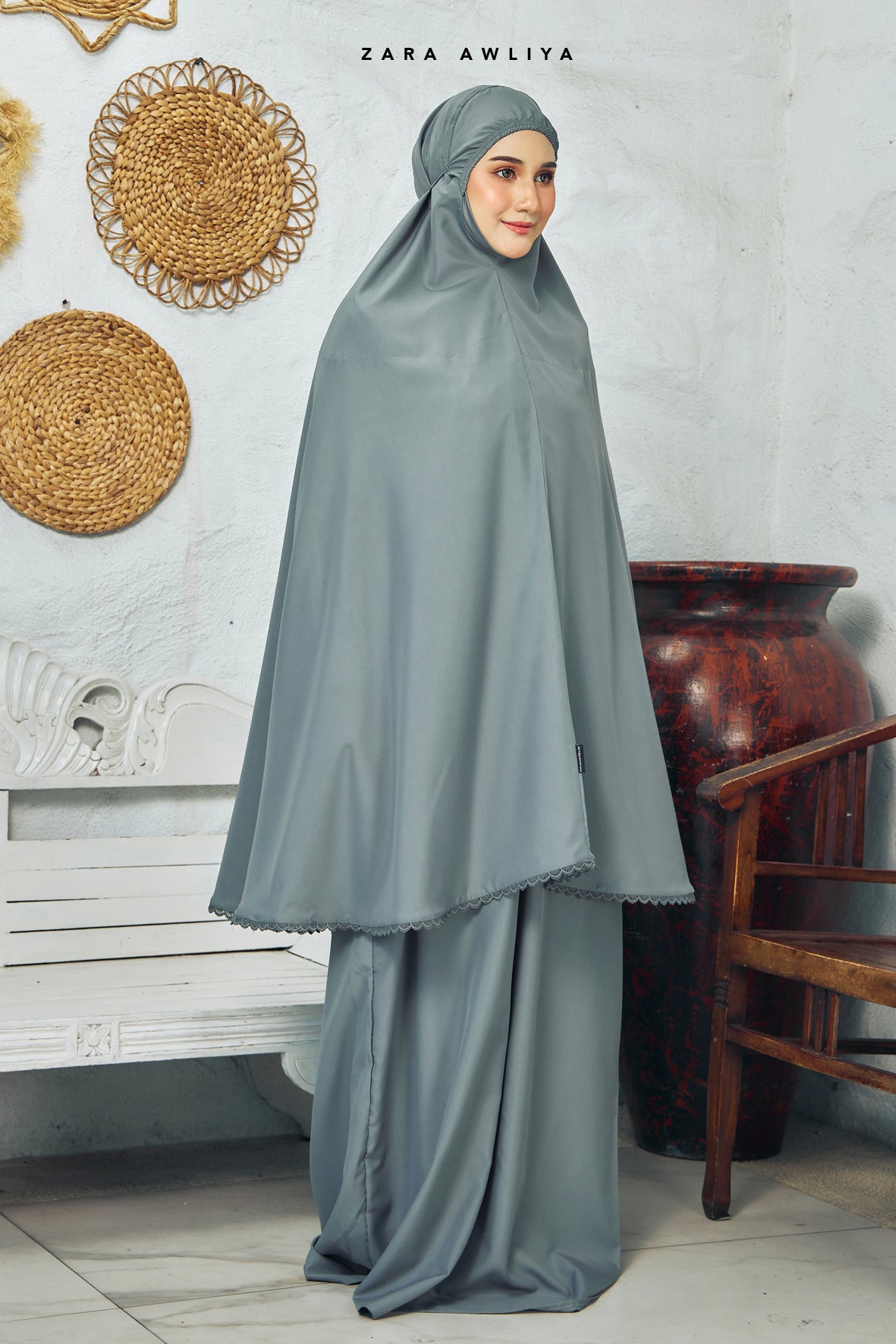 [New Arrival] Telekung Elora (Free Box & Bag Telekung)