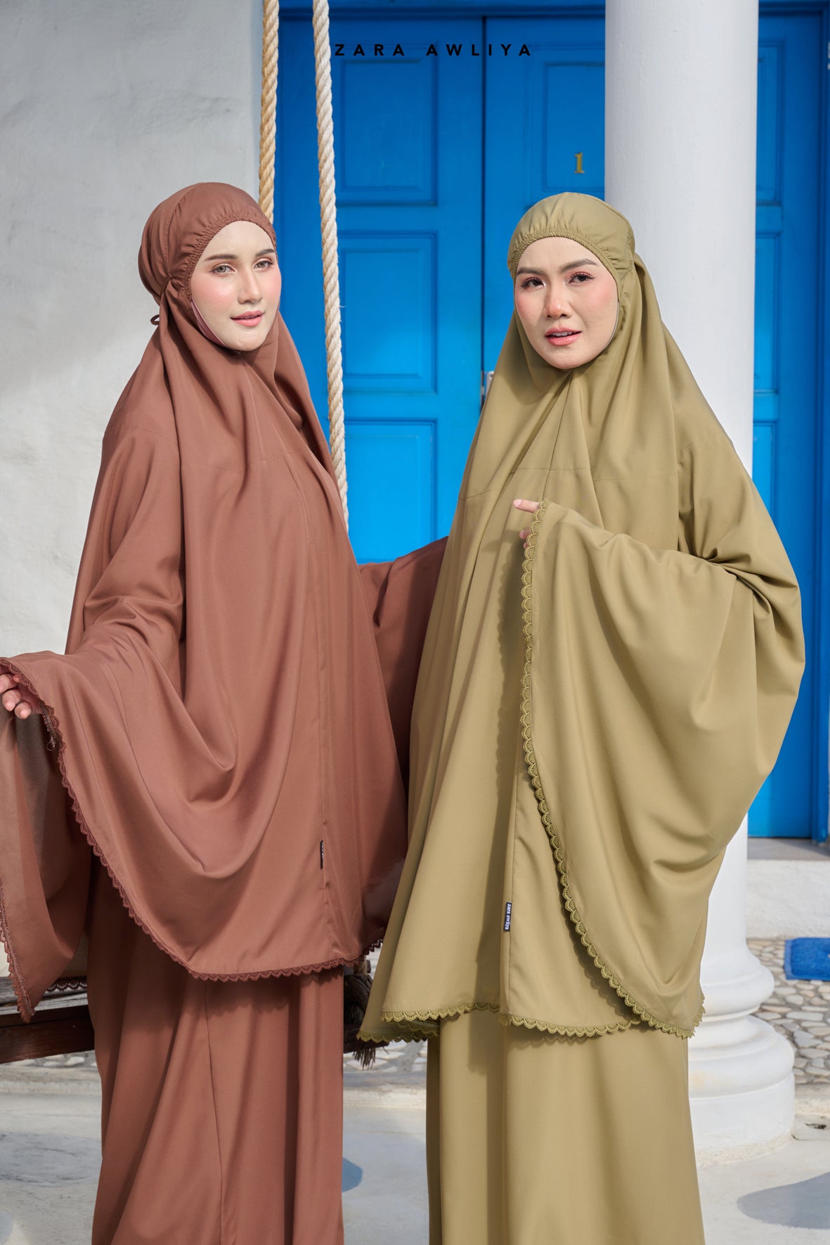 [New Arrival] Telekung Elora (Free Box & Bag Telekung)