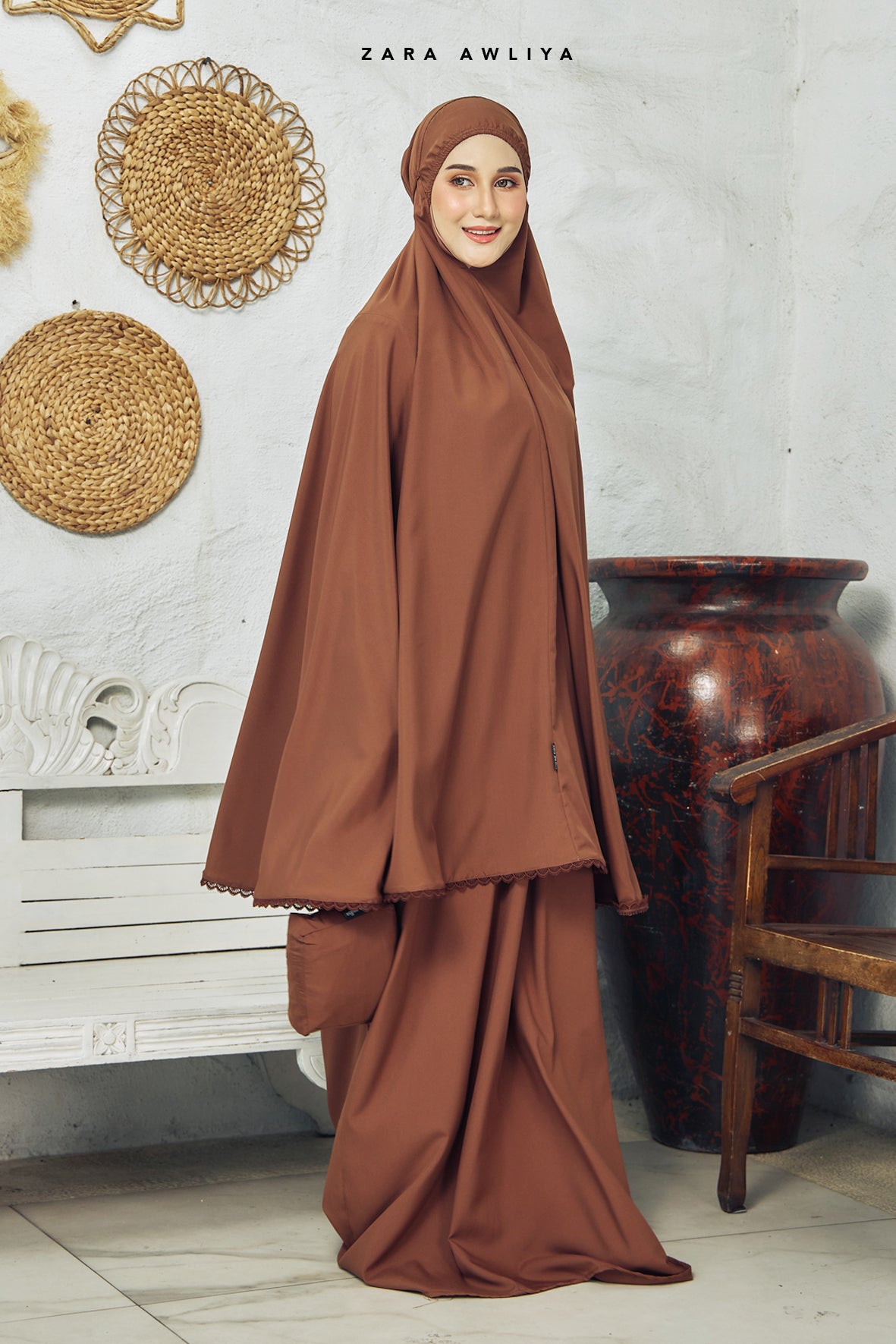 [New Arrival] Telekung Elora (Free Box & Bag Telekung)