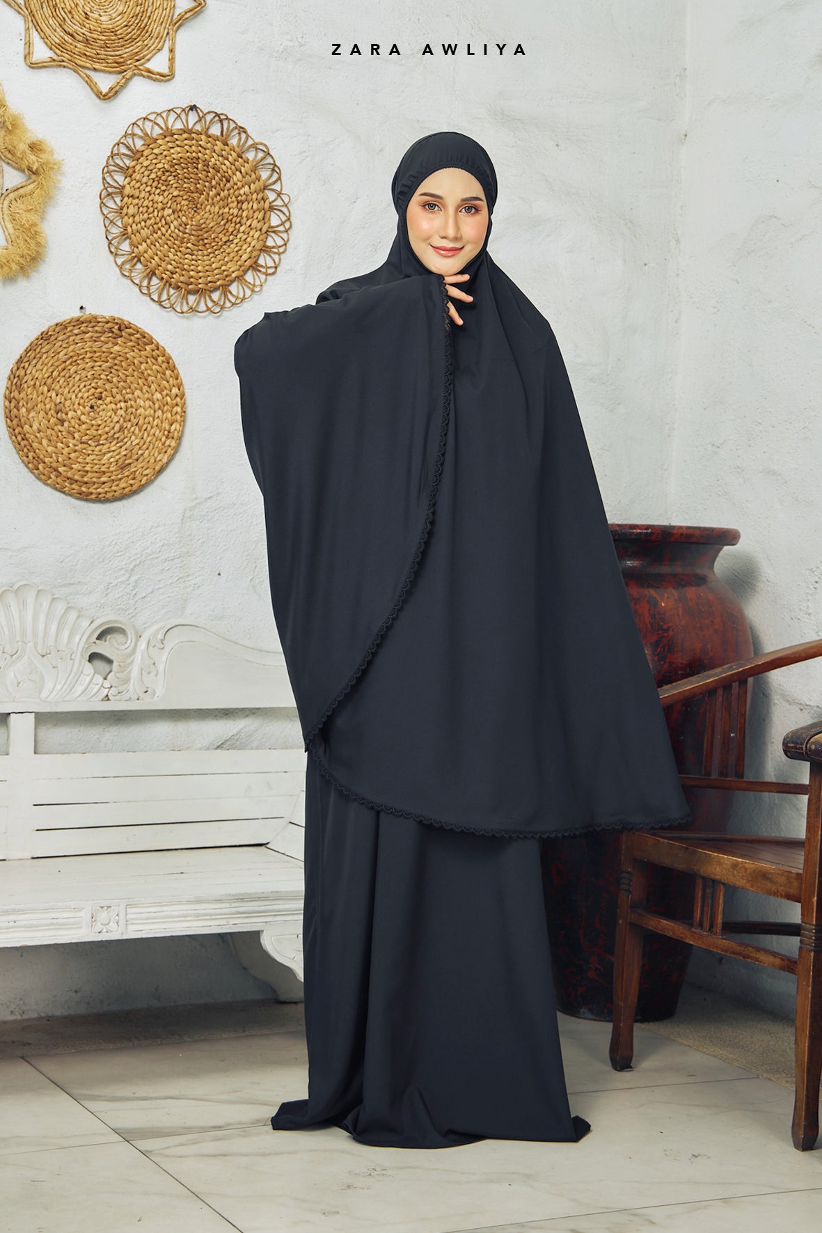 [New Arrival] Telekung Elora (Free Box & Bag Telekung)