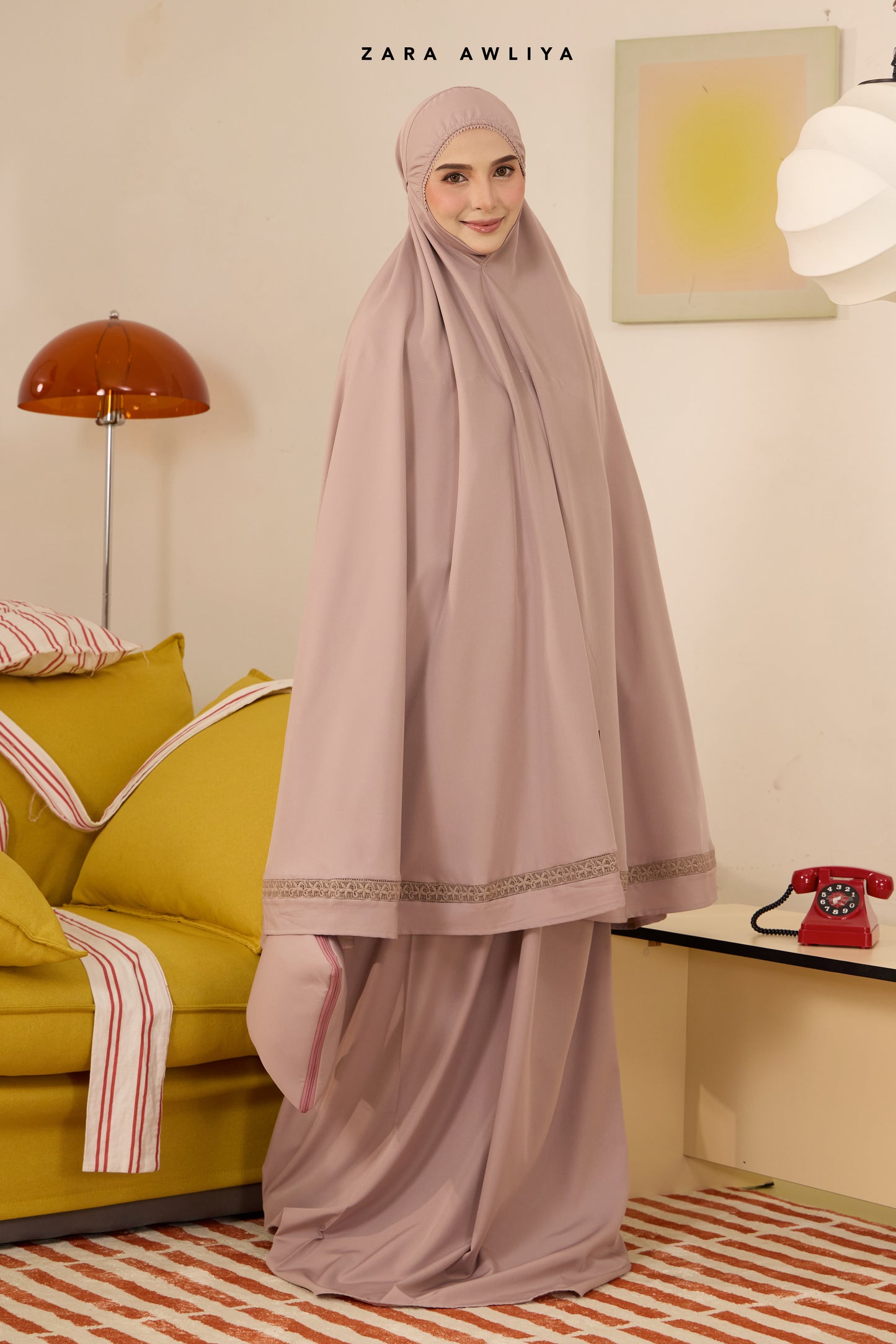 [Launching 27 Aug] Telekung Adelia (Free Box & Bag Telekung)