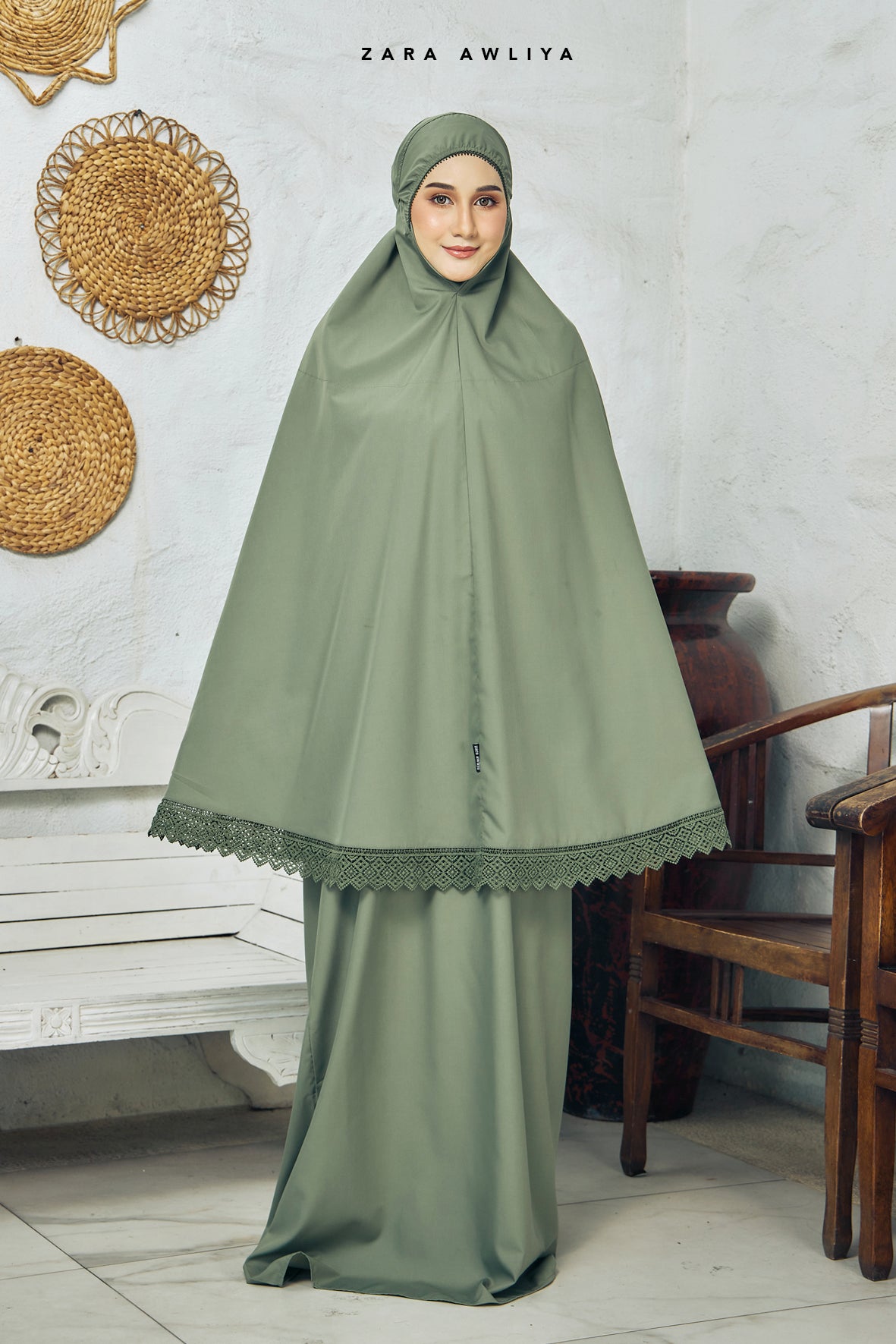 [Launching on 20 July] Telekung Rania (Free Box & Bag Telekung)