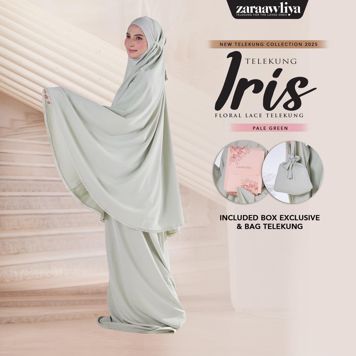 Telekung Iris