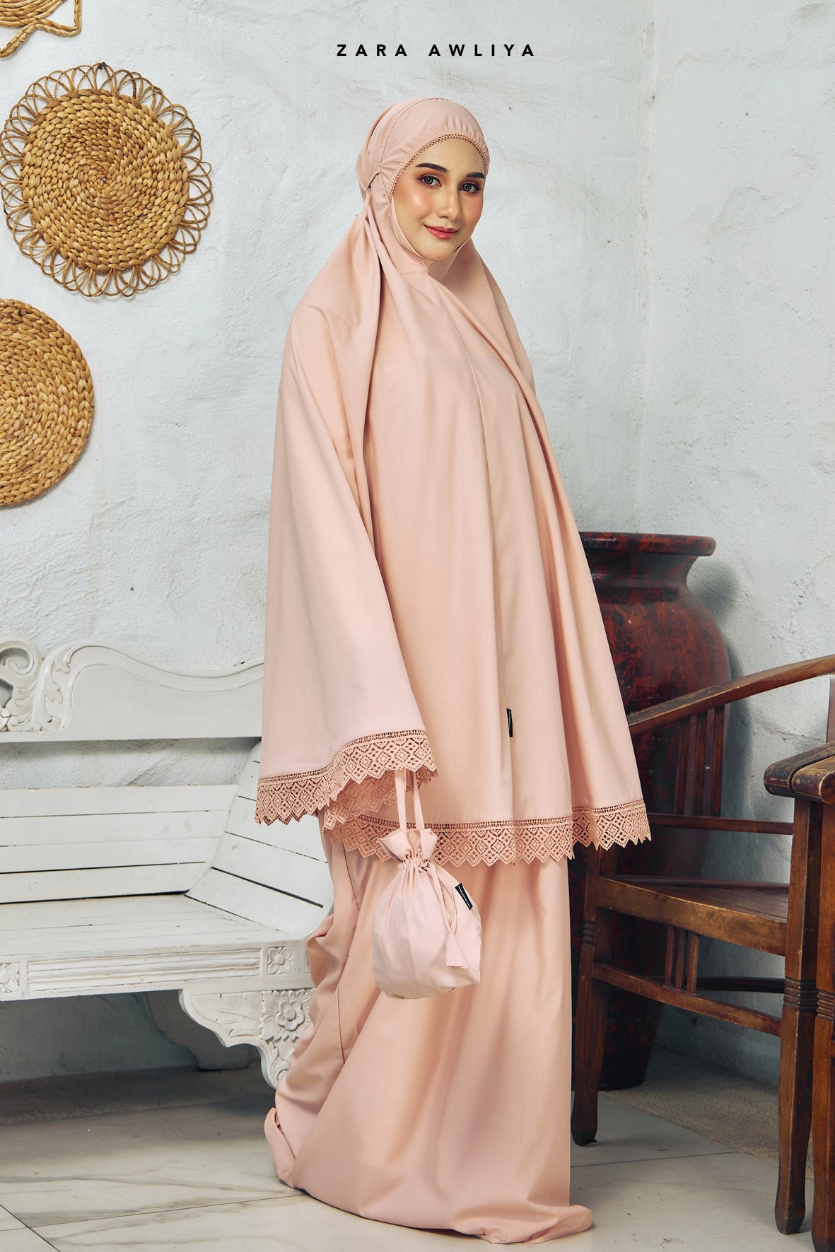 [Launching on 20 July] Telekung Rania (Free Box & Bag Telekung)