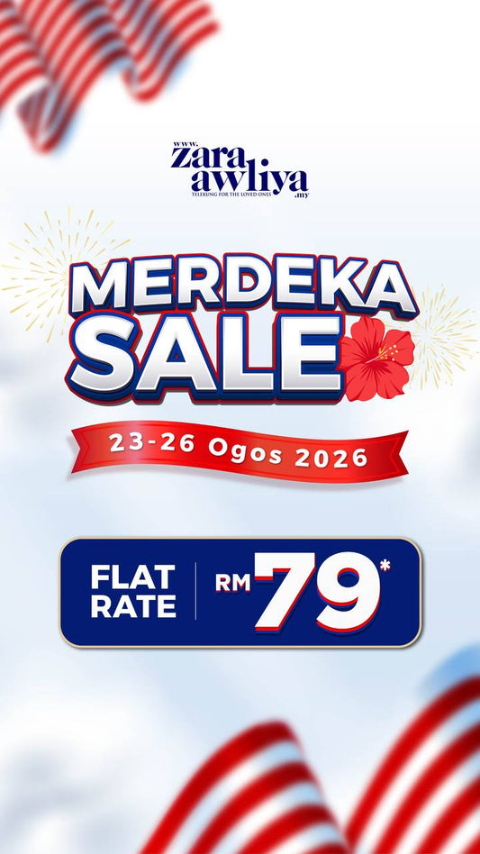 📣 MERDEKA SALE: FLAT RATE RM79