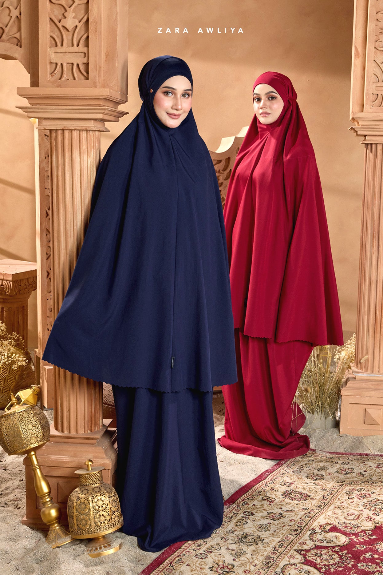 Telekung Noura (Free Box & Bag Telekung)