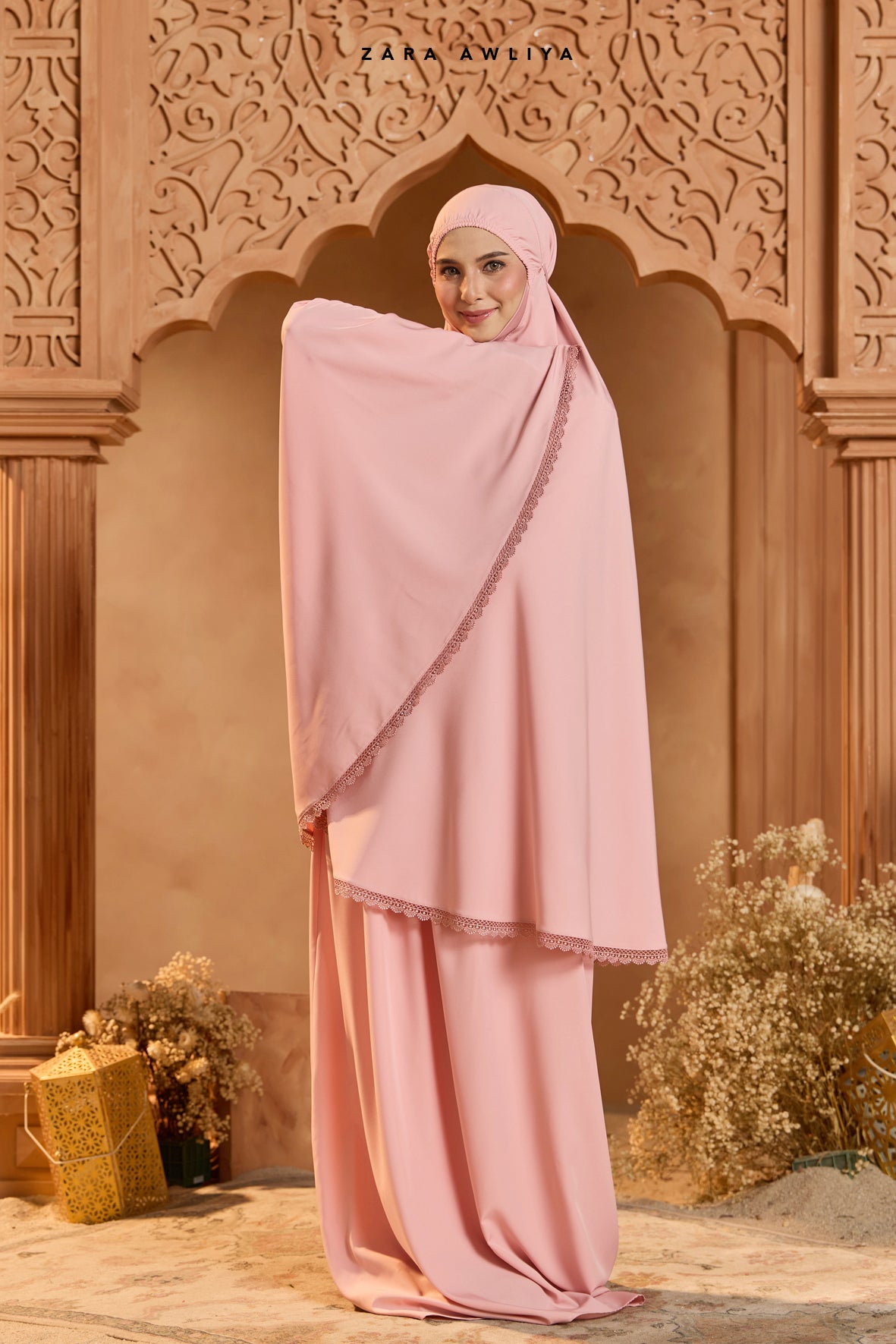 Telekung Amber (Free Box & Bag Telekung)