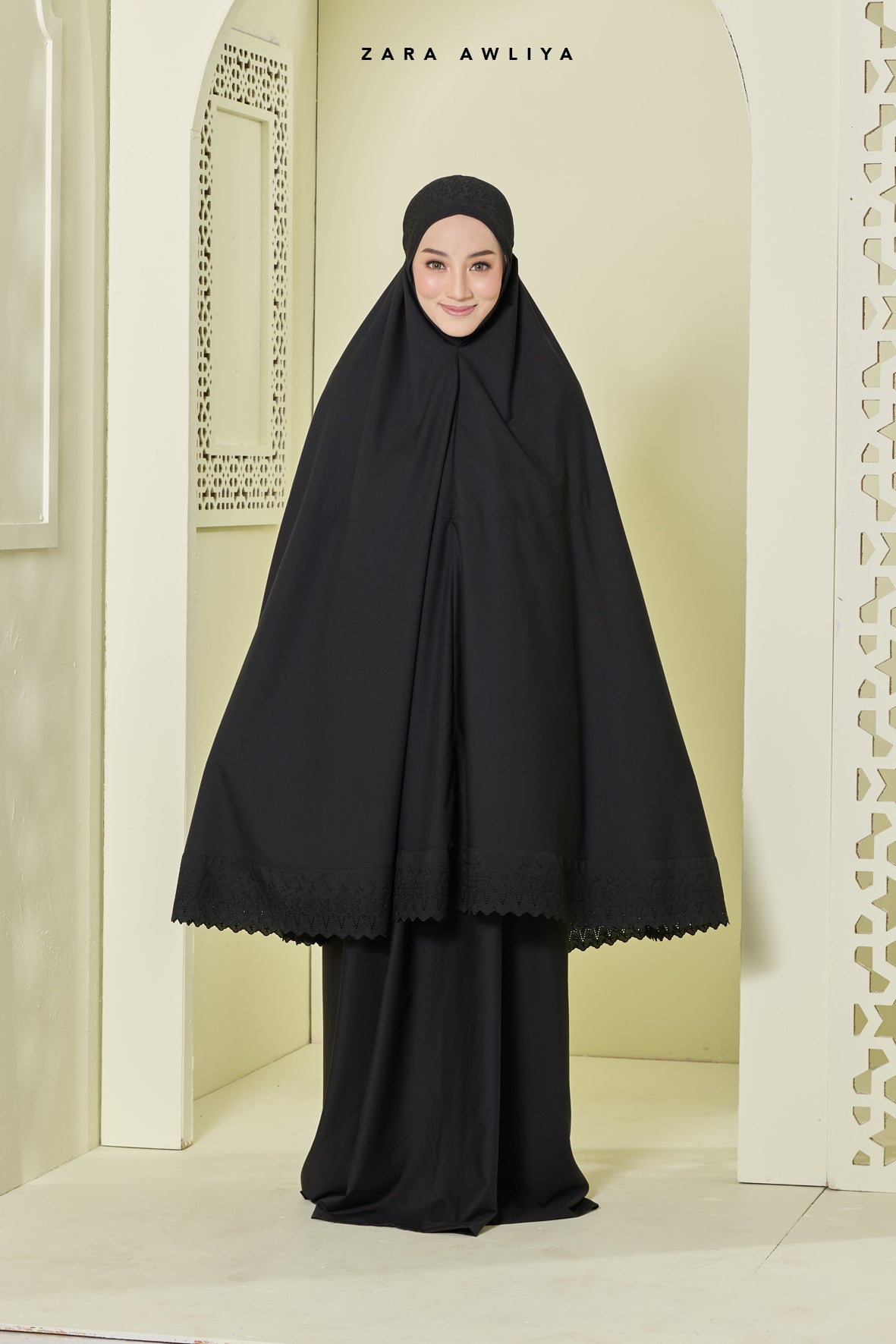 Telekung Safiyyah Classic Lace