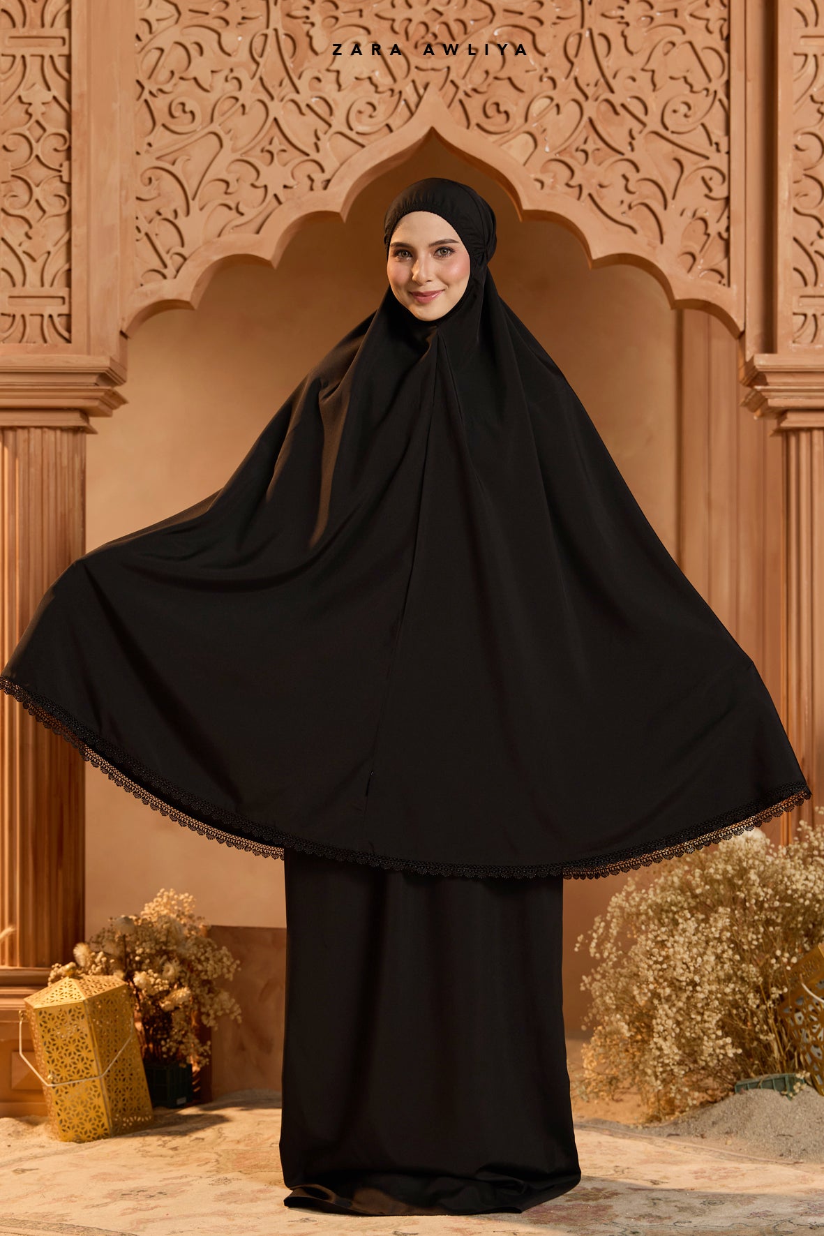 Telekung Amber (Free Box & Bag Telekung)