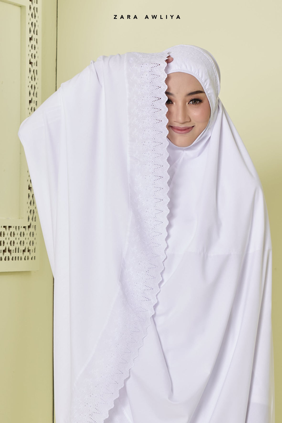 Telekung Safiyyah Classic Lace