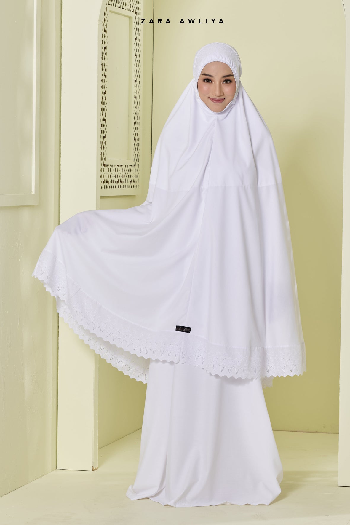 Telekung Safiyyah Classic Lace