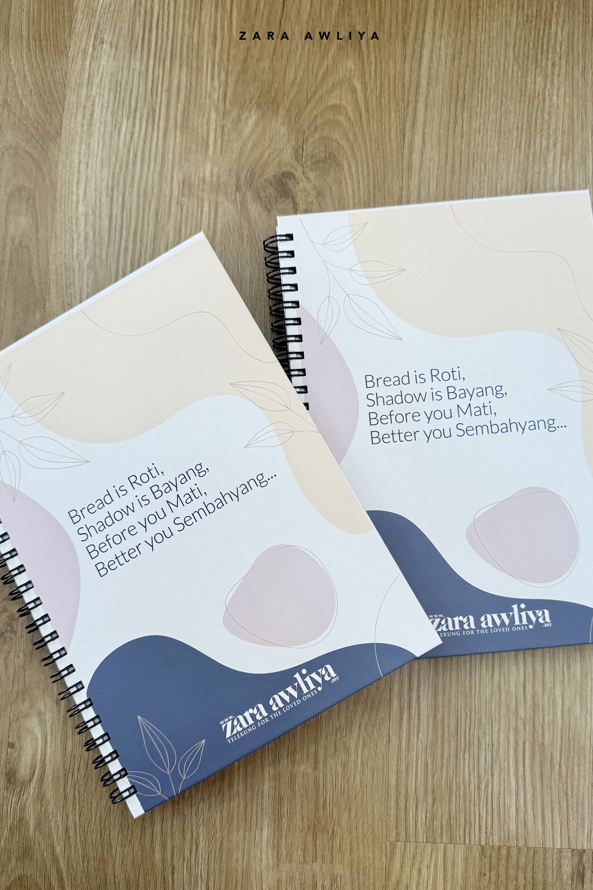 Zara Awliya- Hard Cover Notebook Planner