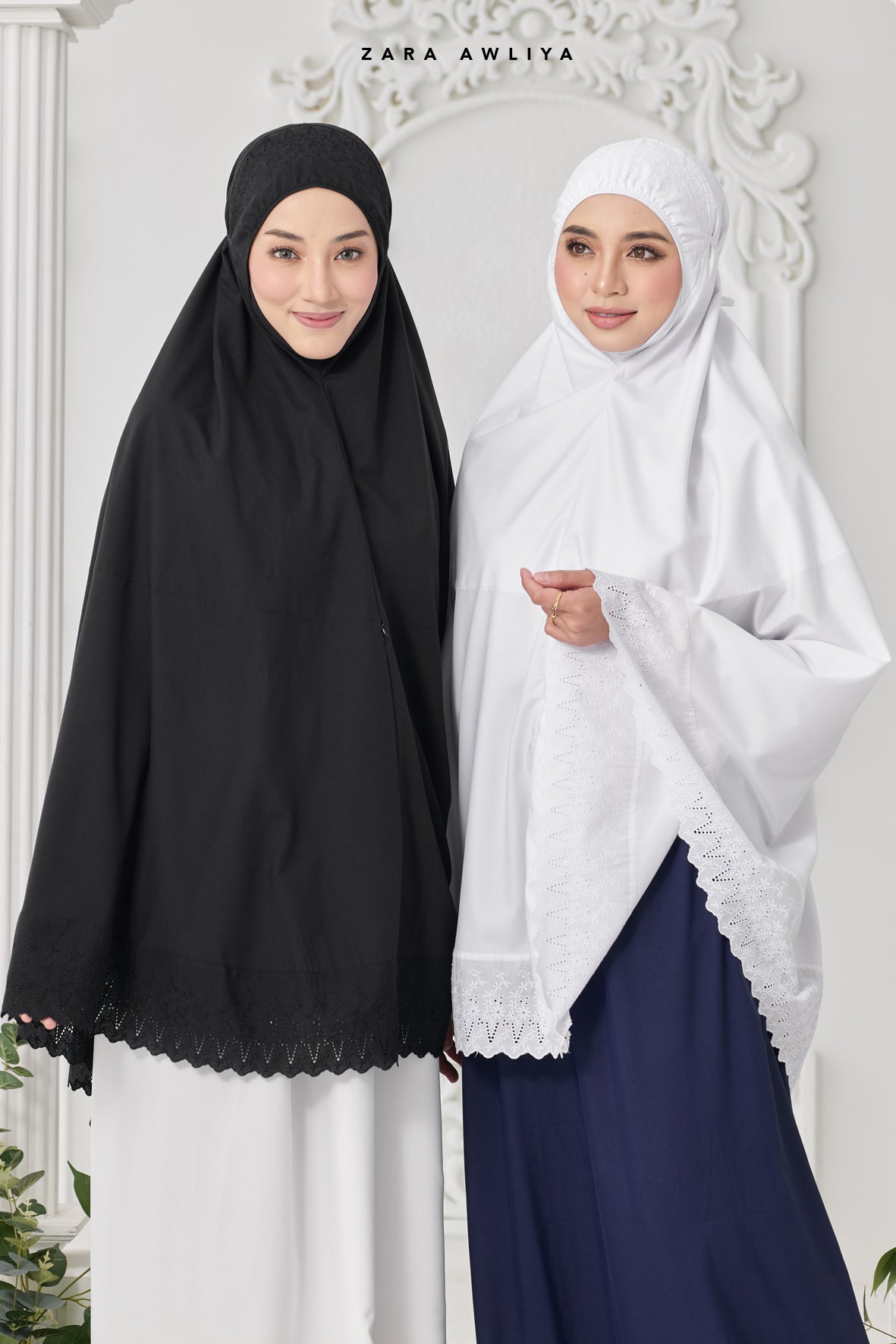 Telekung Mini Medina Lace (Top Only)